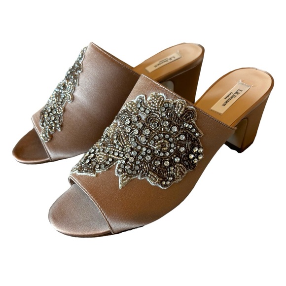 🎁 L.K. Bennett Sabrina Satin Shoes 38 - Picture 3 of 10